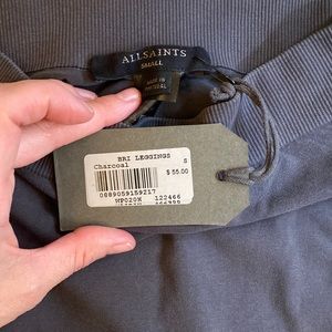 Grey All Saints Leggings. Size Small.
